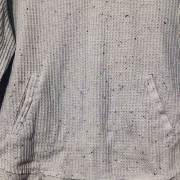 The Sweatshirt Project V Neck w/ Buttons Baby Blue Sweater Size X-Large - Picture 4 of 6